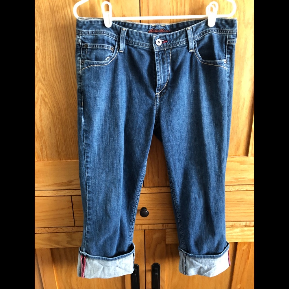 🐞🐞Vintage Eddie Bauer Capri Jeans, Size 10R!🐞🐞